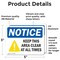 Signmission Safety Culture Sign, 5 in Width, Vinyl Decal, Rectangle OS-2PACK-NS-D-35-L-15869 - alternate 3